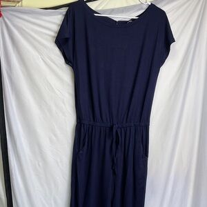Pretty Garden Navy Women's Jumpsuit